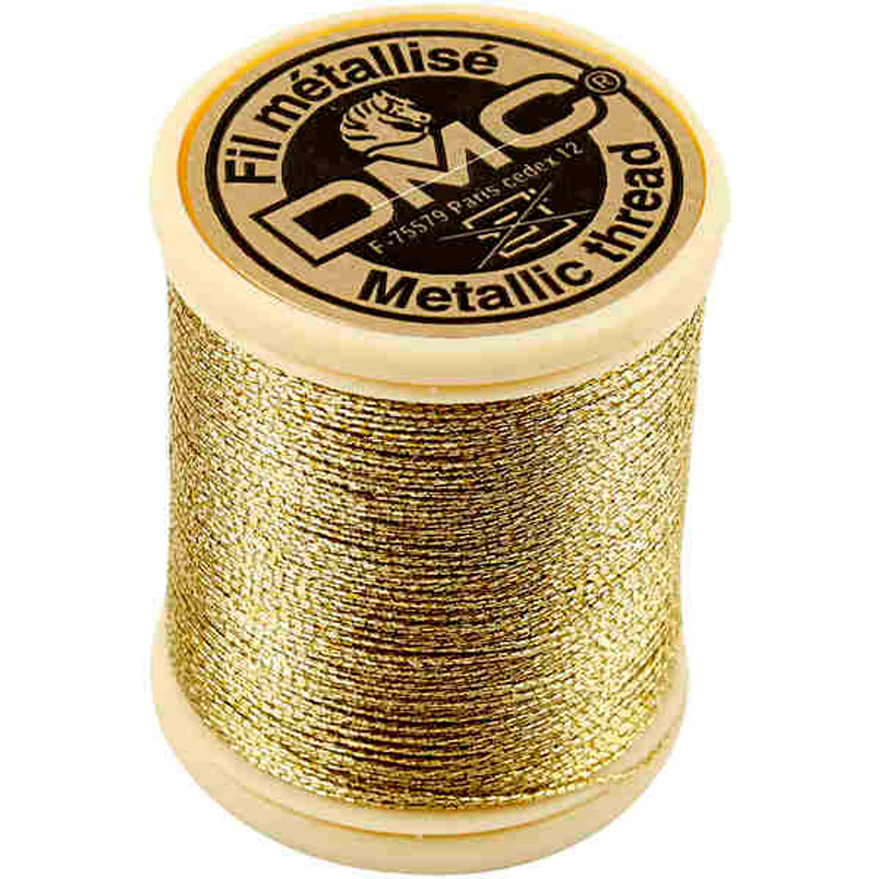 DMC Metallic Embroidery Thread - Light Gold