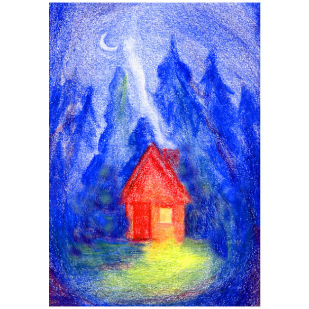 Coloring With Block Crayons A Child S Dream