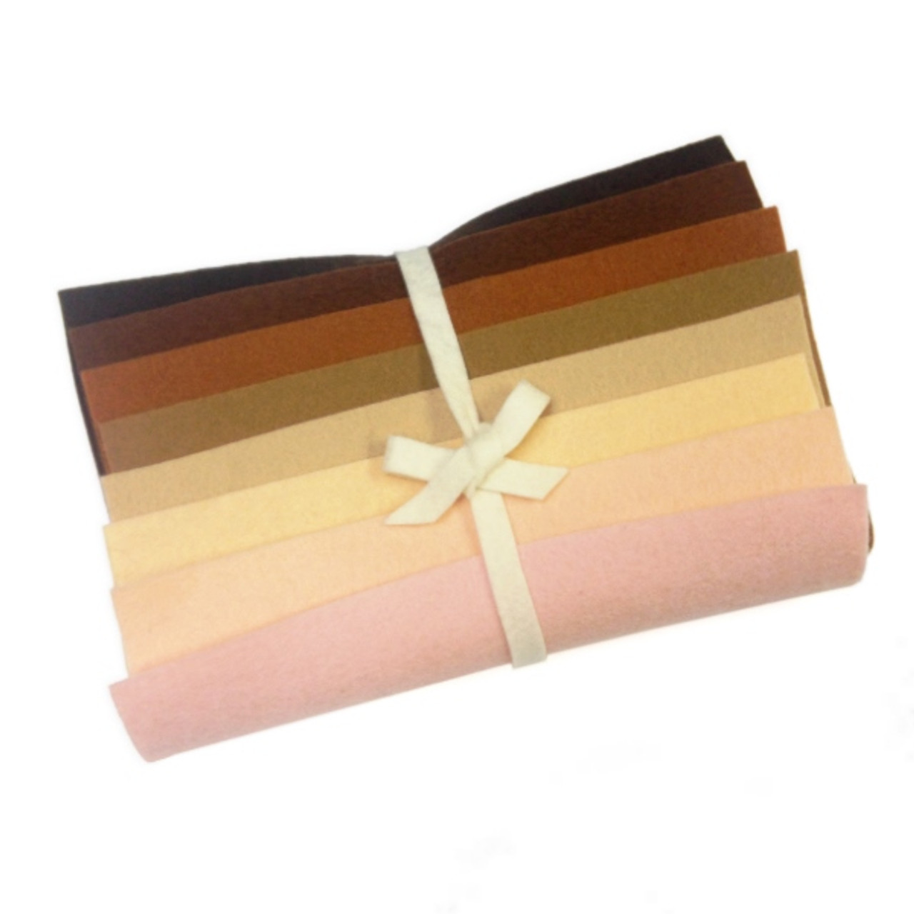 100% Wool Felt - Pure Wool Felt - Skin Tones