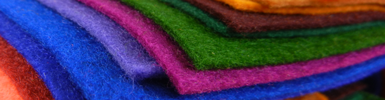 Wool Felt Fabric - Tropical Wave Wool Felt – Hattie & Della