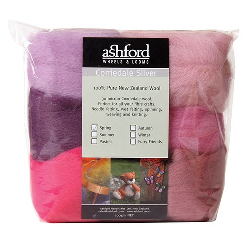 Ashford Corriedale Wool Pack | Felting Wool | Wool Top - A Child's Dream