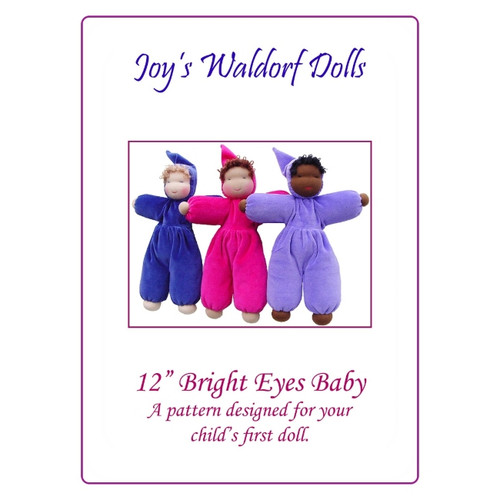 12" Bright Eyes Baby Pattern - Joy's Waldorf Dolls