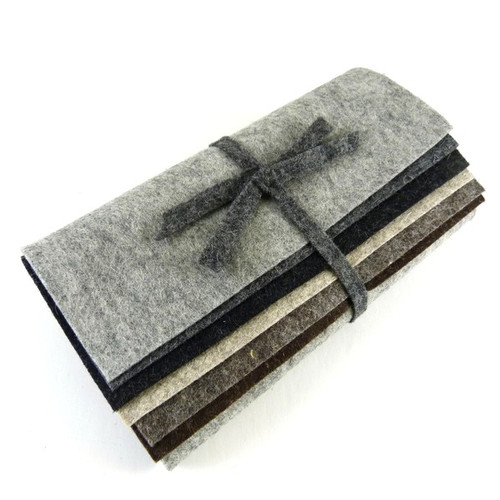 100% Wool Felt Collection - Naturals