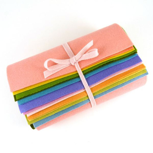 100% Merino Wool Felt Collection - Spring Blossom