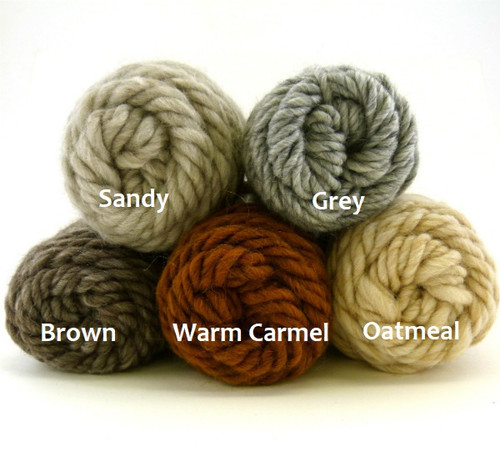 Lamb's Pride Wool Yarn - Heathered Animal Colors