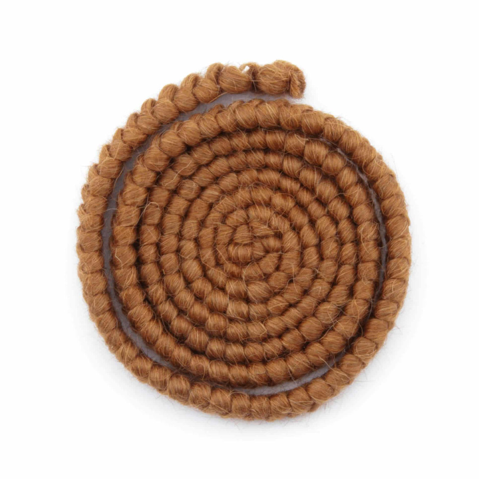 Curly Braided Wool Roving - A Child's Dream