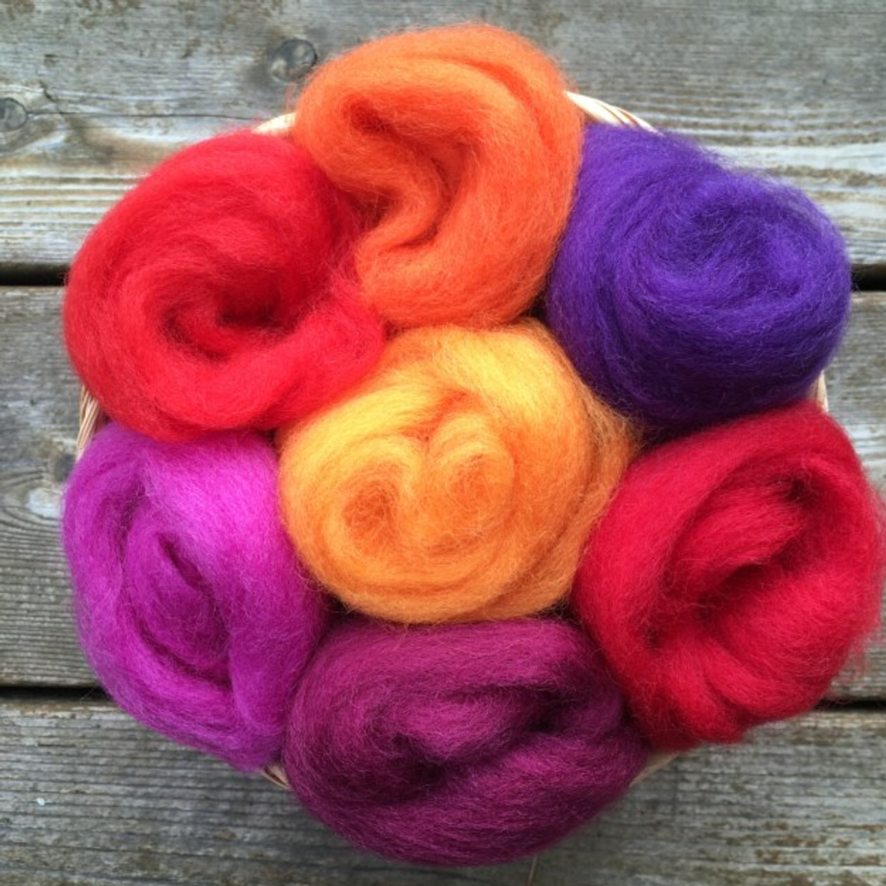 Felting Wool Roving Fiber
