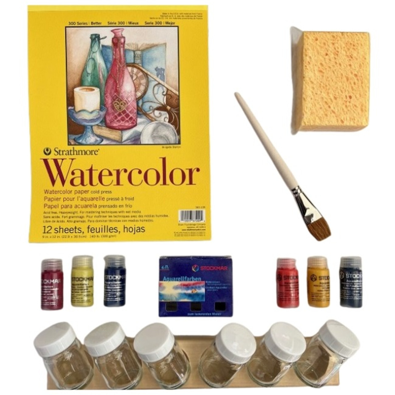 Wet-on-Wet Watercolor Set