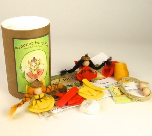 Felt Summer Pocket Fairy Kit | Fairy Dolls
