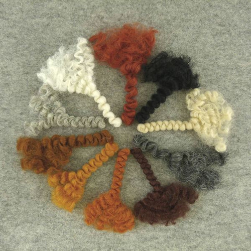 Curly Braided Wool Roving A Child's Dream