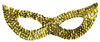 Cat Mask Sequin Gold