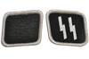 Ss Collar Tabs Pair