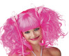 Wig Pixie Pink Rose