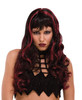 Wig Witch Craft Black/burgundy