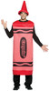 Crayola Costume Red Adlt Lg/xl