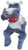 Hillary Hippo Mascot Complete