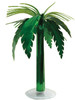Metallic Palm Tree Table Dcor
