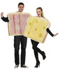Ham And Swiss Adult Couple