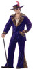 Pimp Men Purple Lg 42-44