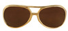 Glasses Rock Roller Gold Gold