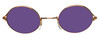 Glasses John Gold Purple