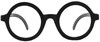 Glasses School Boys Blk Clr