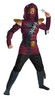 Red Fire Ninja Muscle Child Costume