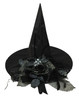 Witch Hat W/black Flower
