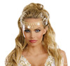 Headpiece Gold Glittering Rhin