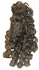 Curly Banana Clip Straw Blonde