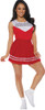 Women's Red Cheerleader Costume