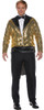 Men's Gold Sequin Tail Coat 2XL
