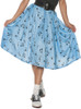 50's Musical Note Skirt