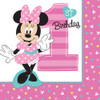 Minnie 1st Lunch Napkins