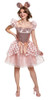 Rose Gold Minnie Dlx Adult 8-1