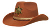 Sheriff Hat Adult Brown