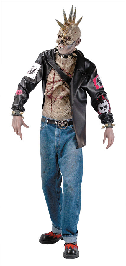 Punk Zombie Costume Punk Zombie Costume