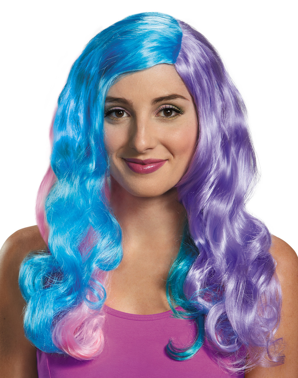 blue wig asda