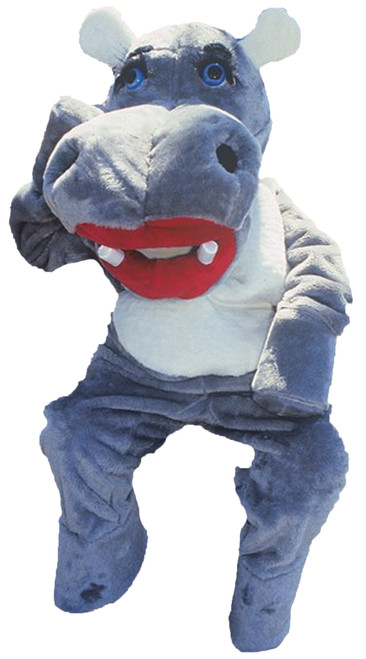 Hillary Hippo Mascot Complete