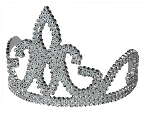 Tiara-plastic Silver
