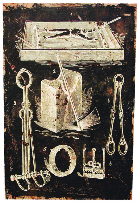Torture Devices Canvas W/o Frm