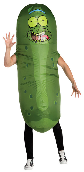 Adult Inflatable Pickle Rick Costume