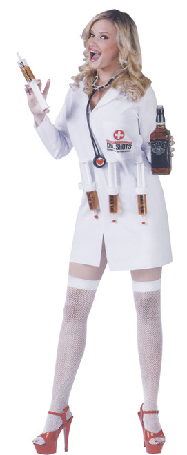 Dr Shots Female Costume  2-8