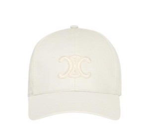 Celine Men's Triomphe Baseball Cap In Cotton