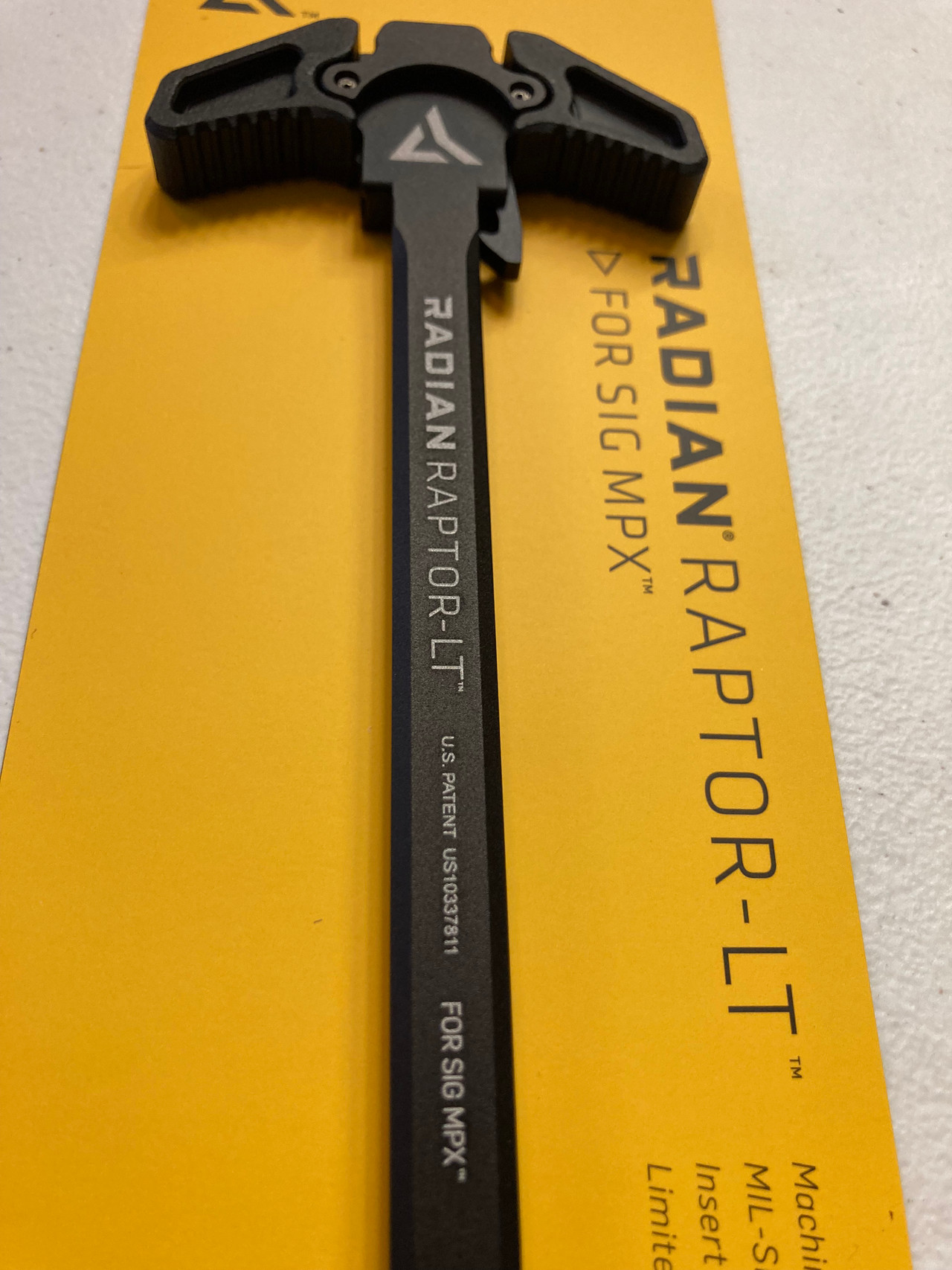 Radian Raptor LT Charging Handle for Sig MPX
