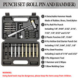 BESTNULE Roll Pin Punch Set