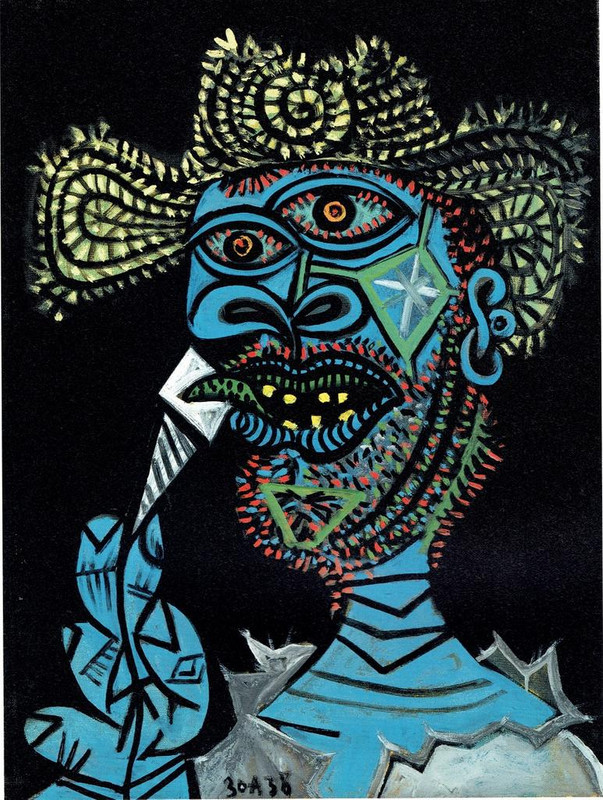 Man In A Straw Hat An Ice Cream Cone 1938 Picasso United Kingdom