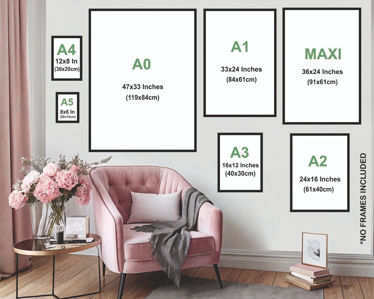 poster size a1 in canva