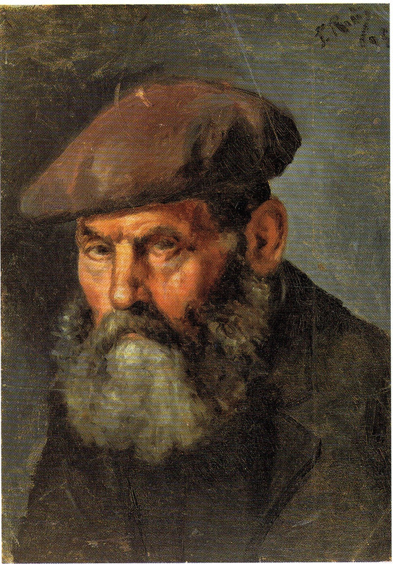 Man in a beret Picasso 1895 - United 