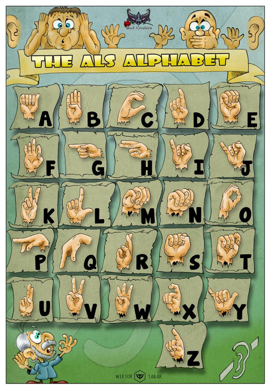 ALS alphabet - United Kingdom